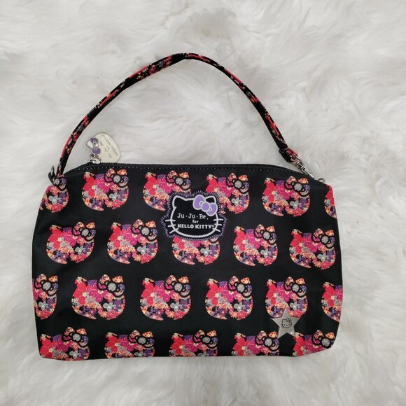 Ju-Ju-Be For Hello Kitty Floral Wristlet Bag Purse - Picture 4 of 13